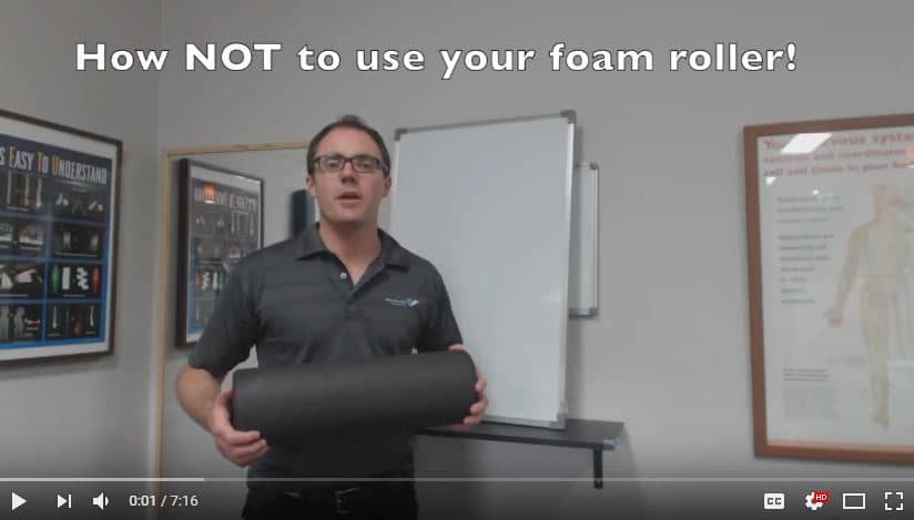 How NOT To Use Your Foam Roller! Total Balance Chiropractic